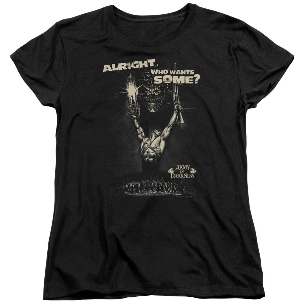 Army Of Darkness Want Some Women's 18/1 Cotton Short-Sleeve T-Shirt