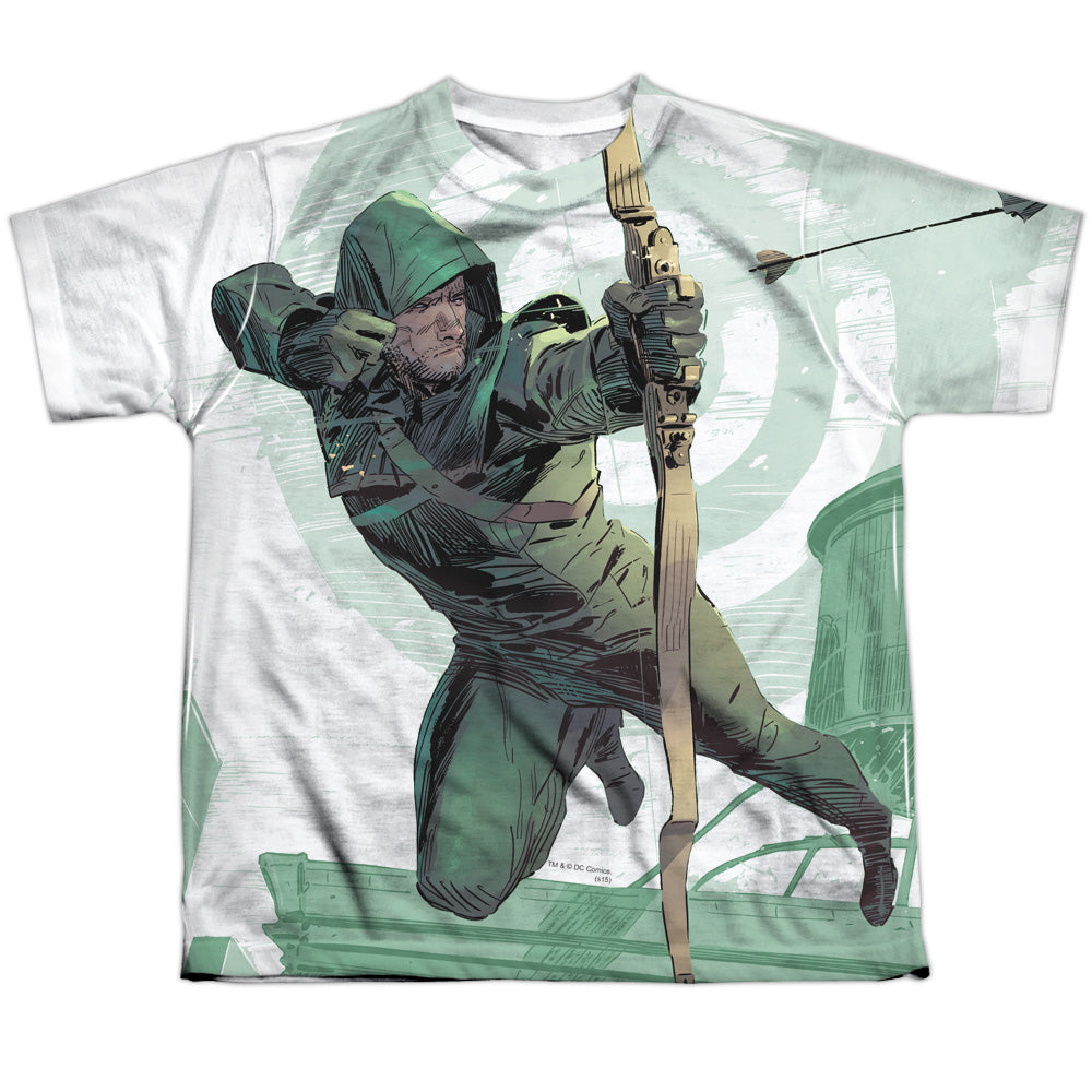 Arrow City Bullseye Youth Regular Fit Poly Short-Sleeve T-Shirt