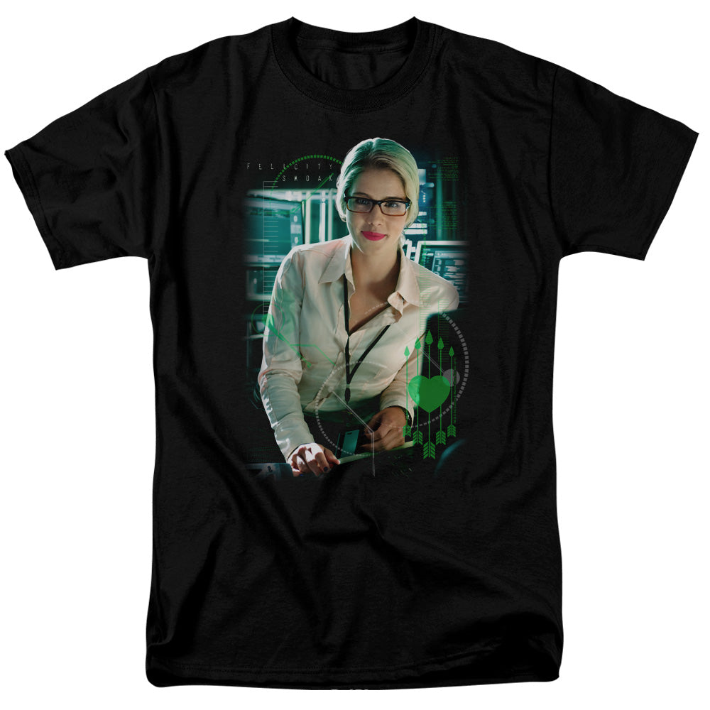 Arrow Felicity Smoak Men's 18/1 Cotton Short-Sleeve T-Shirt