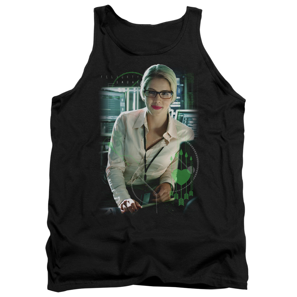 Arrow Felicity Smoak Men's 18/1 Cotton Tank Top