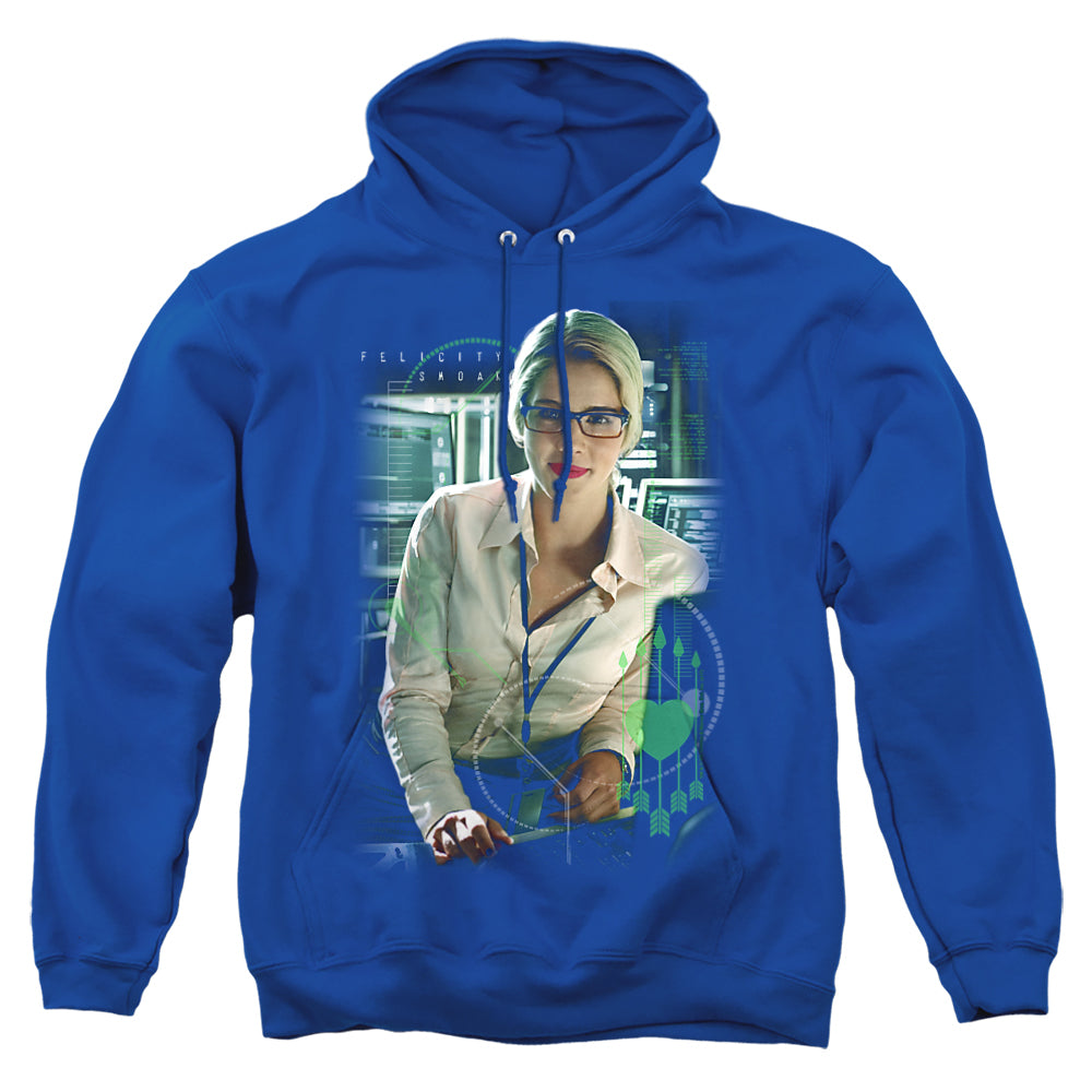 Arrow Felicity Smoak Men's Pull-Over 75 25 Poly Hoodie