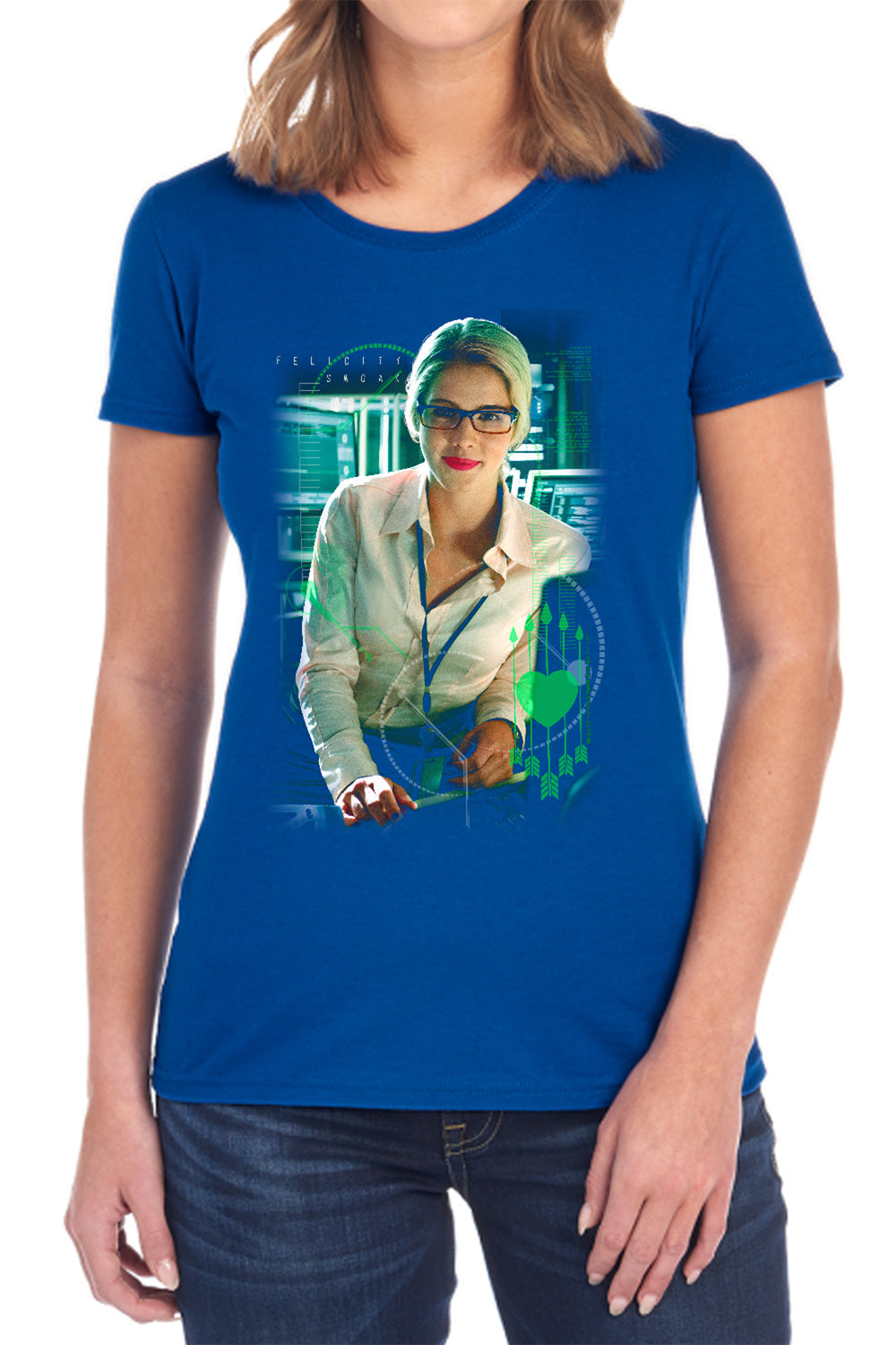 Arrow Felicity Smoak Women's 18/1 Cotton Short-Sleeve T-Shirt