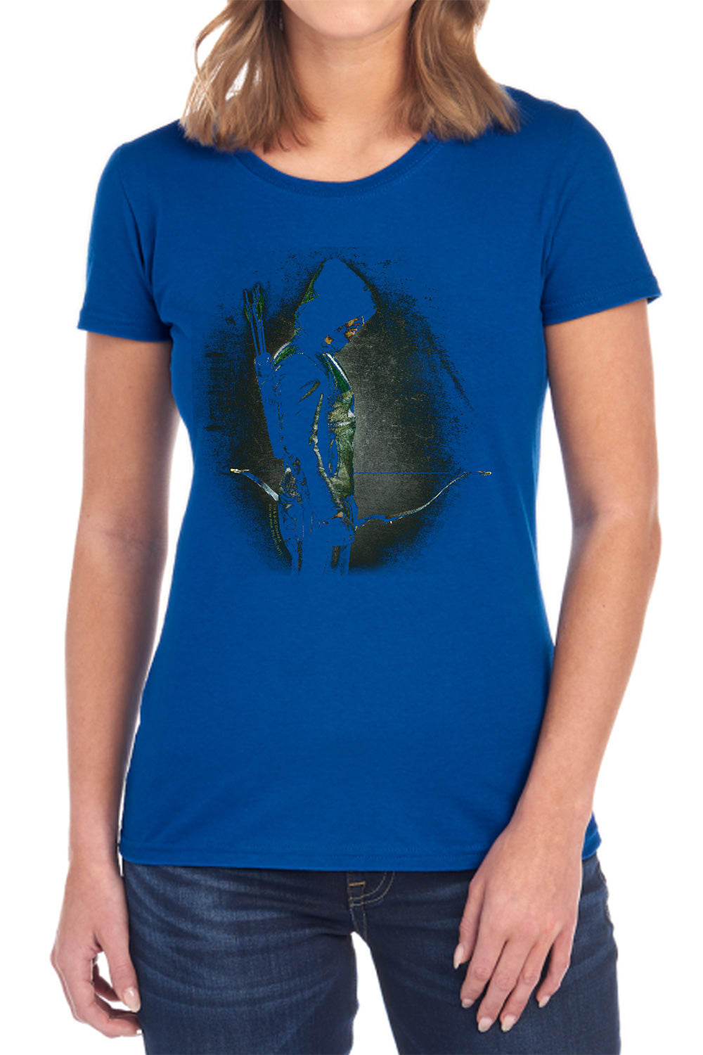 Arrow In The Shadows Women's 18/1 Cotton Short-Sleeve T-Shirt