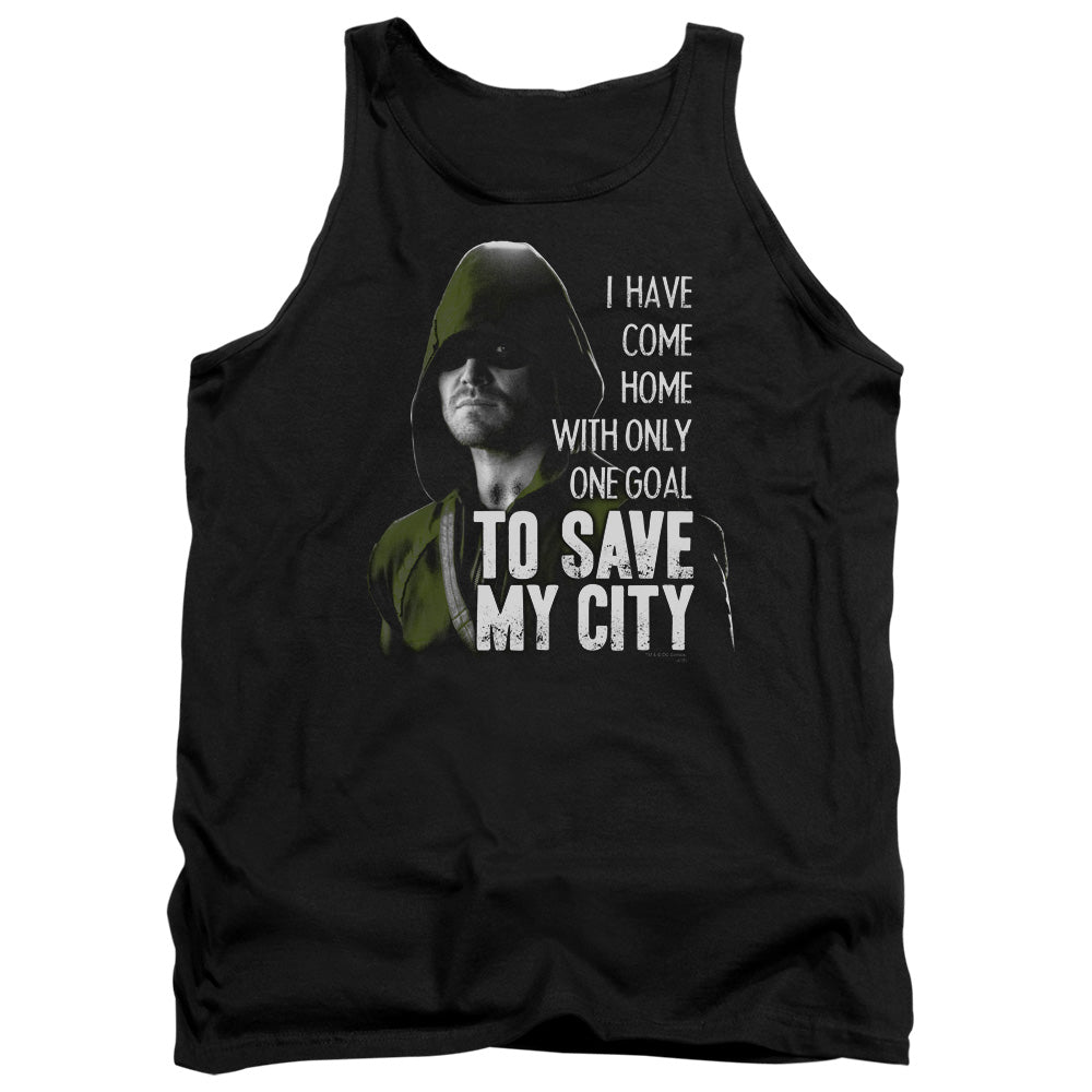 Arrow Save My City Men's 18/1 Cotton Tank Top