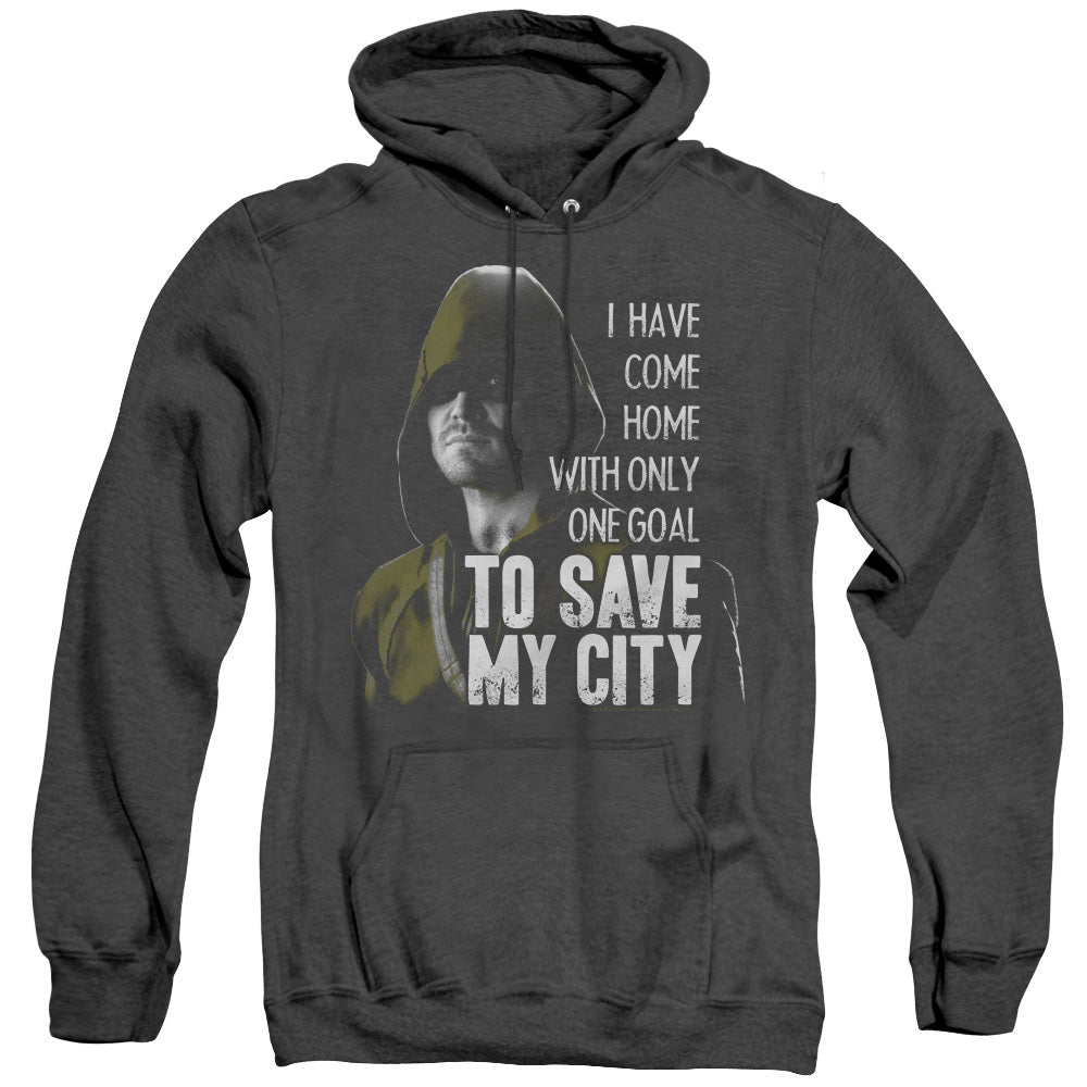 Arrow Save My City Men's Pull-Over Hoodie