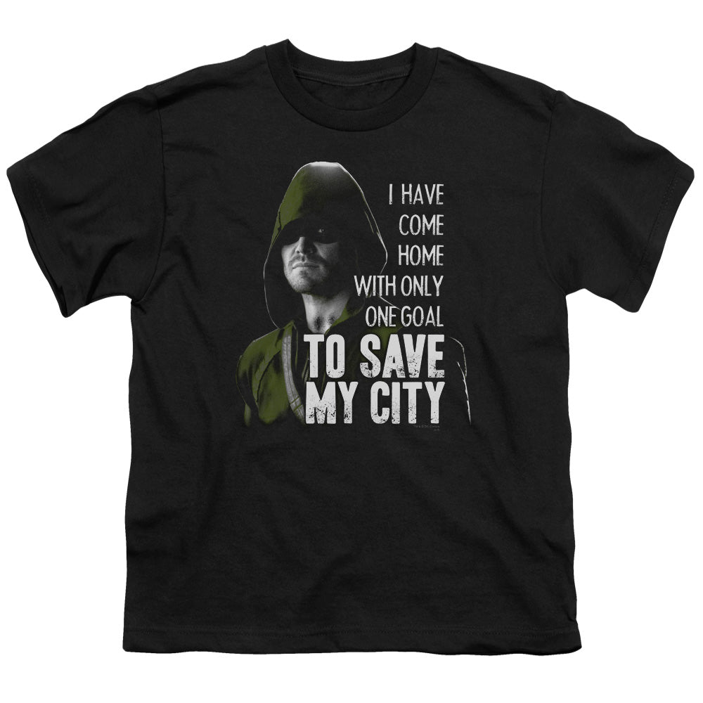 Arrow Save My City Youth 18/1 100% Cotton Short-Sleeve T-Shirt