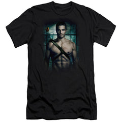 Arrow Shirtless Men's Ultra-Soft 30/1 Cotton Slim Short-Sleeve T-Shirt
