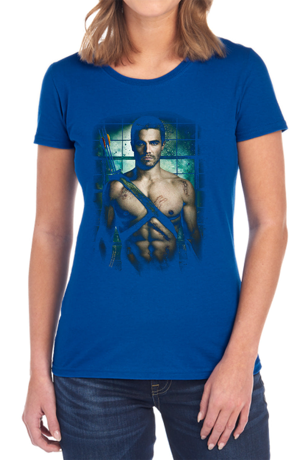 Arrow Shirtless Women's 18/1 Cotton Short-Sleeve T-Shirt