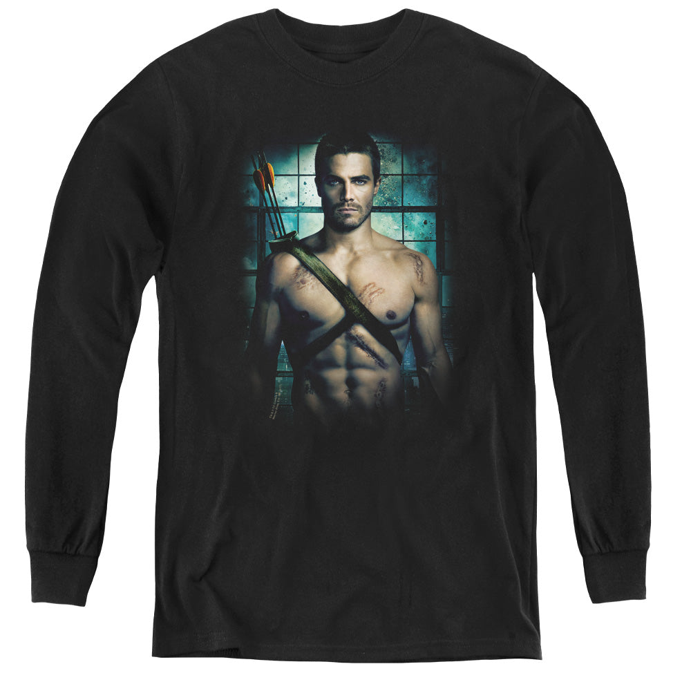 Arrow Shirtless Youth Long-Sleeve T-Shirt