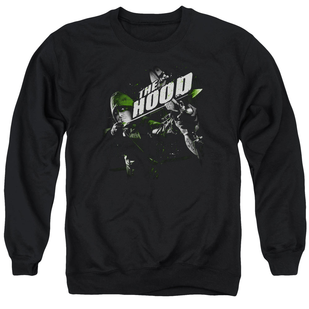 Arrow Take Aim Men's Crewneck 50 50 Poly Long-Sleeve T-Shirt