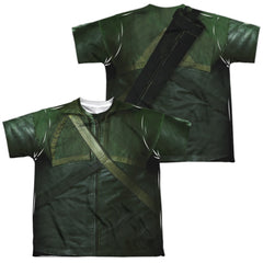 Arrow Uniform (Front/Back Print) Youth Regular Fit Poly Short-Sleeve T-Shirt