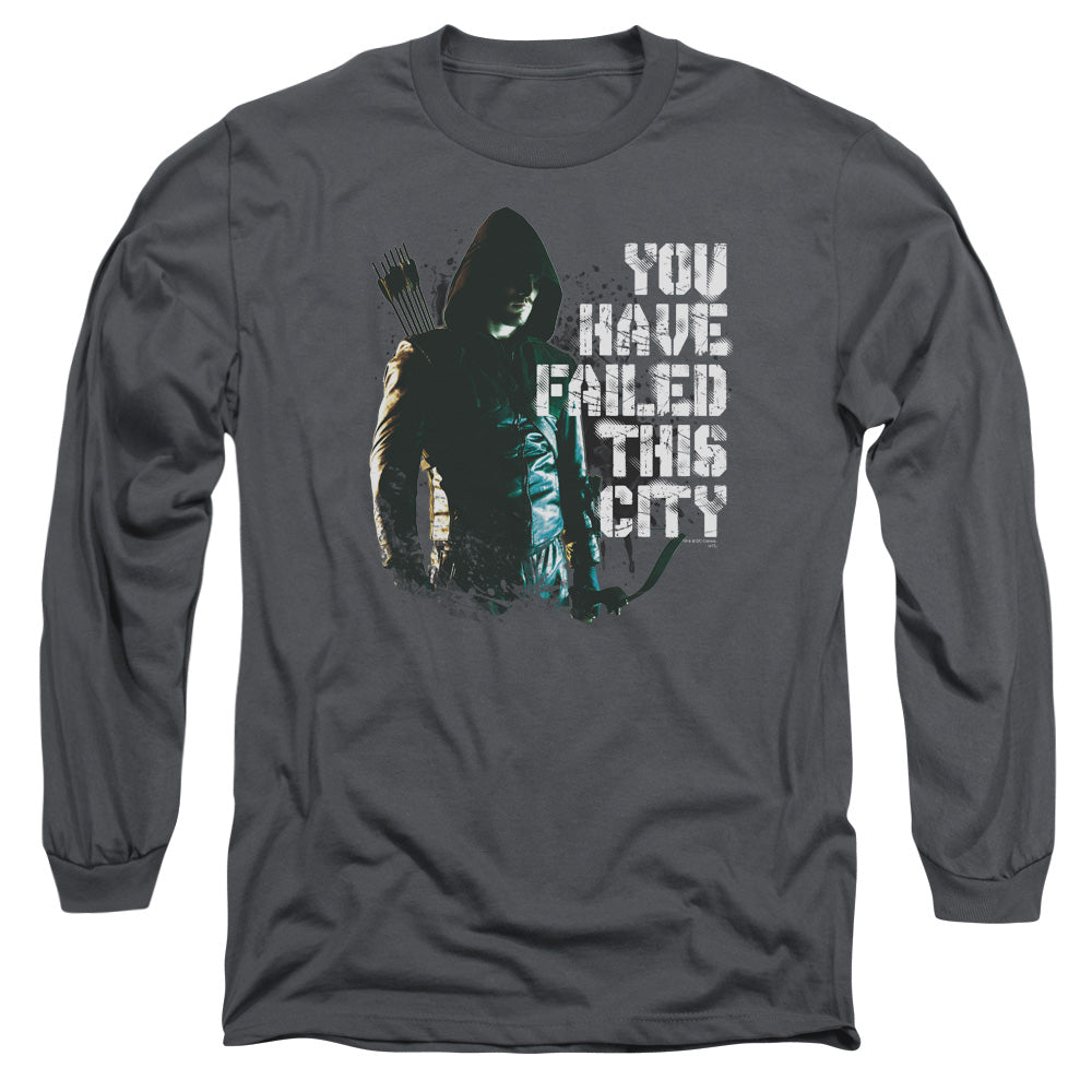 Arrow You Have Failed Men's 18/1 Cotton Long-Sleeve T-Shirt