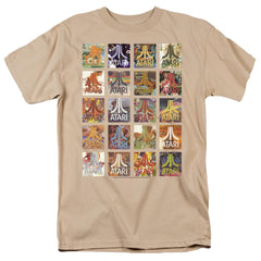 Atari 20 Games Men's 18/1 Cotton Short-Sleeve T-Shirt