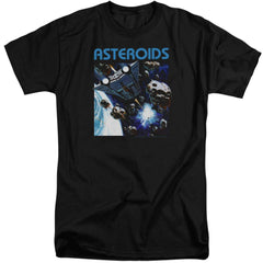 Atari 2600 Asteroids Men's 18/1 Tall Cotton Short-Sleeve T-Shirt