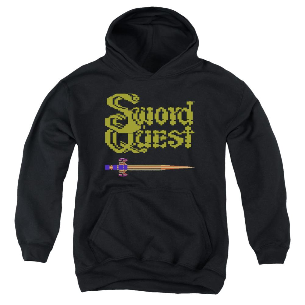Atari 8 Bit Sword Youth Cotton Poly Pull-Over Hoodie