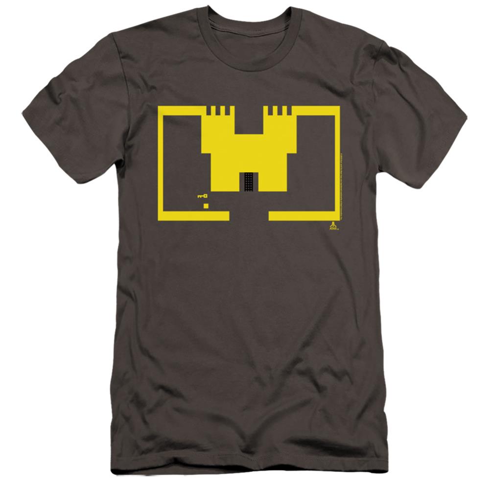 Atari Adventure Screen Art Men's Ultra-Soft 30/1 Cotton Slim Short-Sleeve T-Shirt