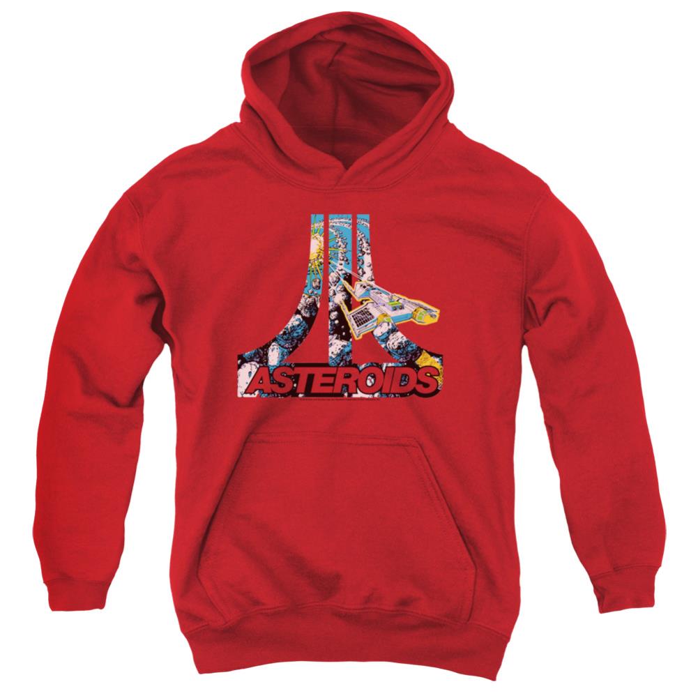 Atari Asteroids Atari Youth Cotton Poly Pull-Over Hoodie