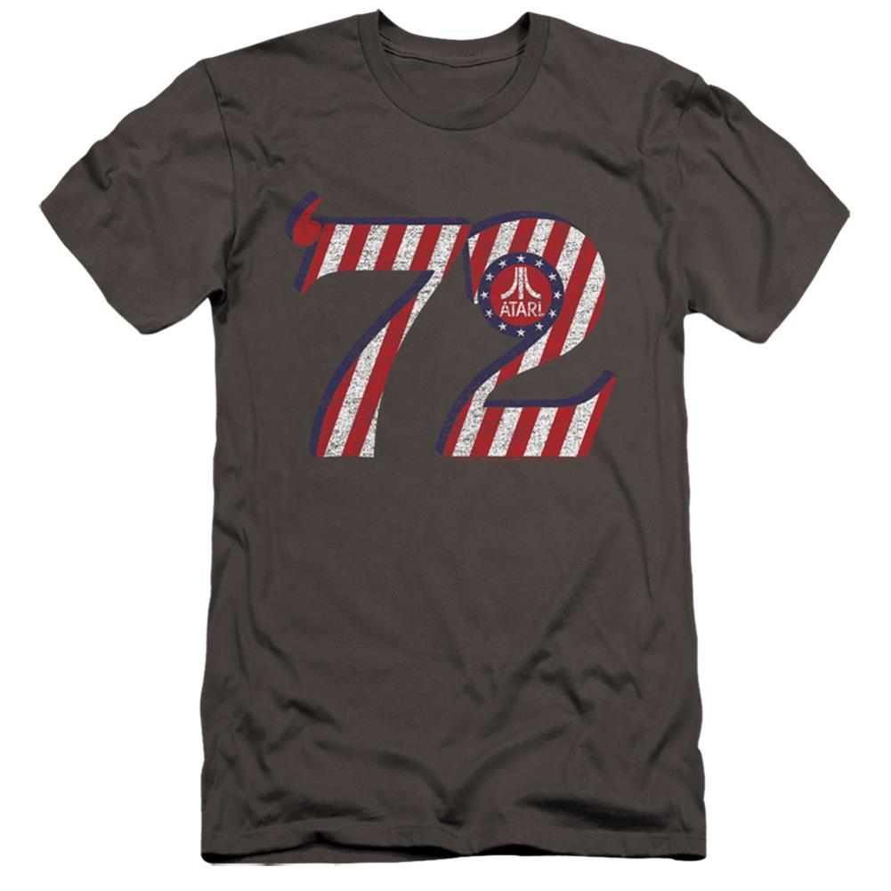 Atari Atari 72 Men's Ultra-Soft 30/1 Cotton Slim Short-Sleeve T-Shirt