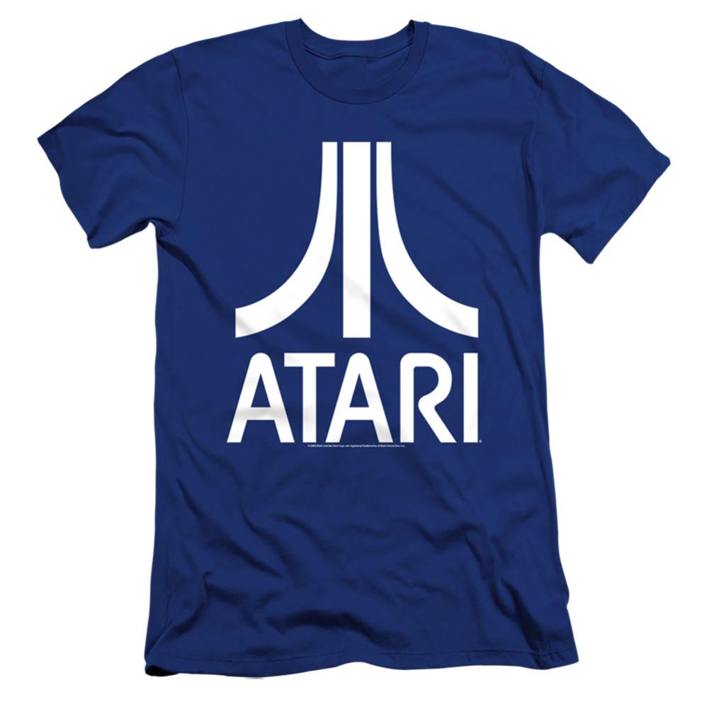 Atari Atari Logo Men's Ultra-Soft 30/1 Cotton Slim Short-Sleeve T-Shirt