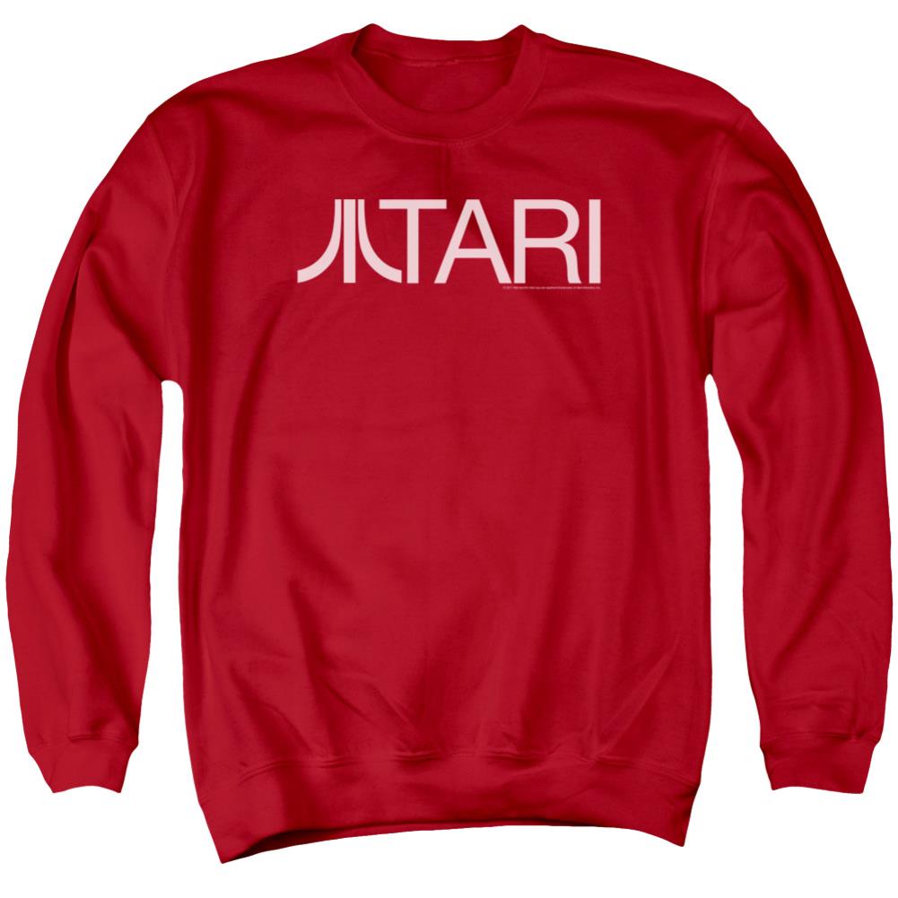 Atari Atari Men's Crewneck 50 50 Poly Long-Sleeve T-Shirt
