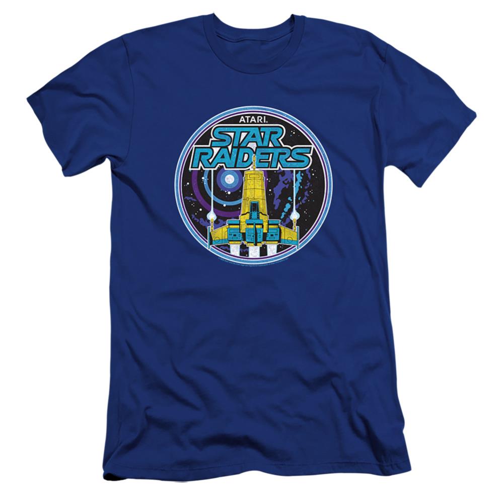 Atari Badge Men's Ultra-Soft 30/1 Cotton Slim Short-Sleeve T-Shirt