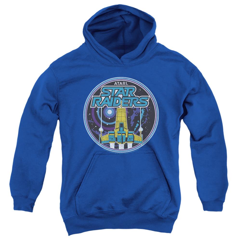 Atari Badge Youth Cotton Poly Pull-Over Hoodie