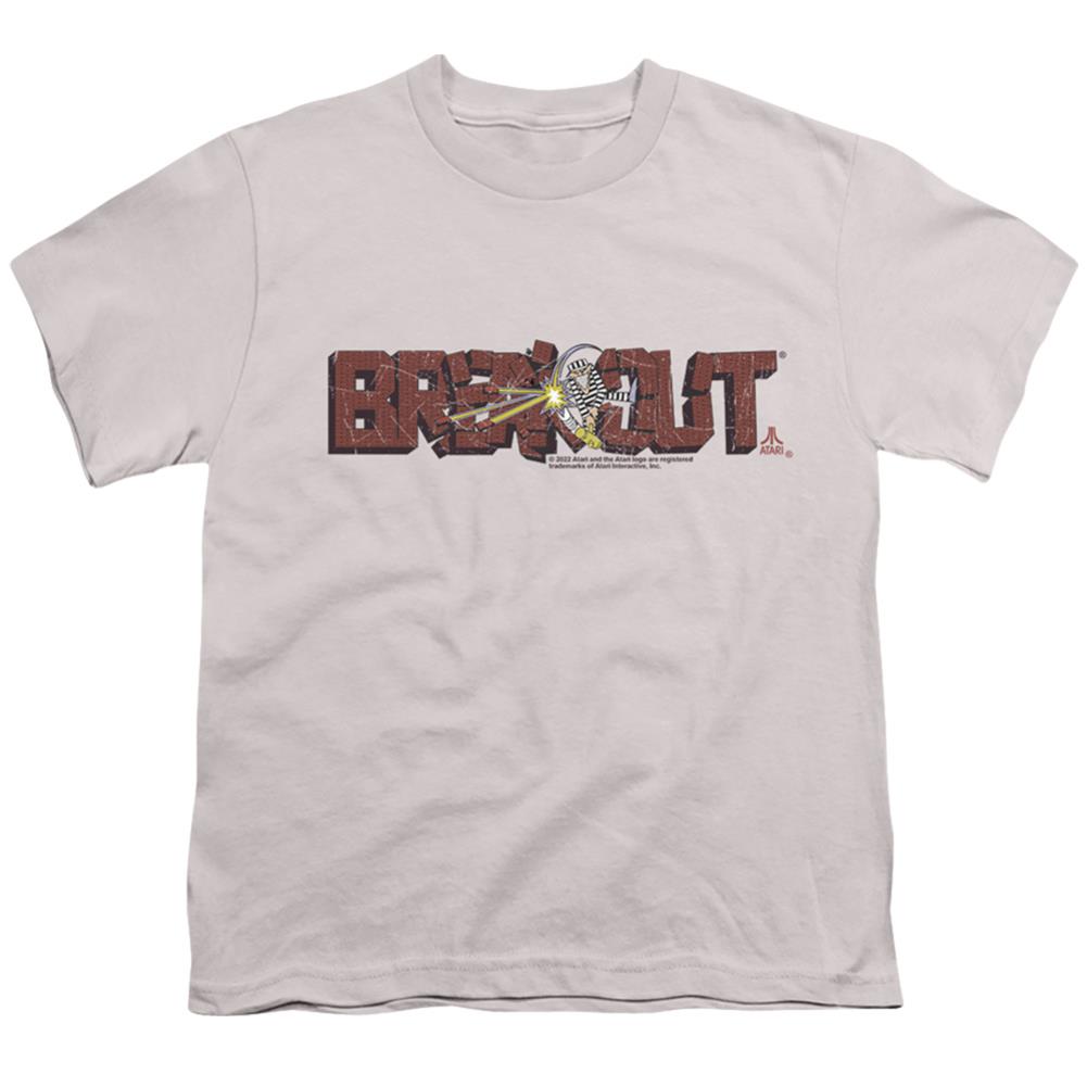 Atari Breakout Distressed Youth 18/1 100% Cotton Short-Sleeve T-Shirt