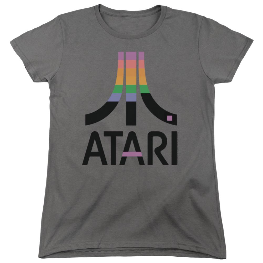 Atari Breakout Inset Women's 18/1 Cotton Short-Sleeve T-Shirt
