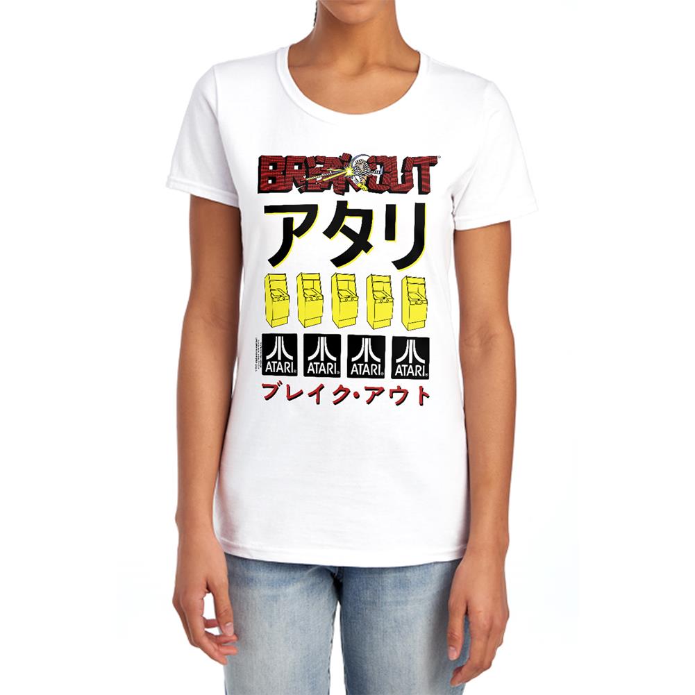 Atari Breakout Repeat Women's 18/1 Cotton Short-Sleeve T-Shirt
