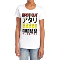 Atari Breakout Repeat Women's 18/1 Cotton Short-Sleeve T-Shirt