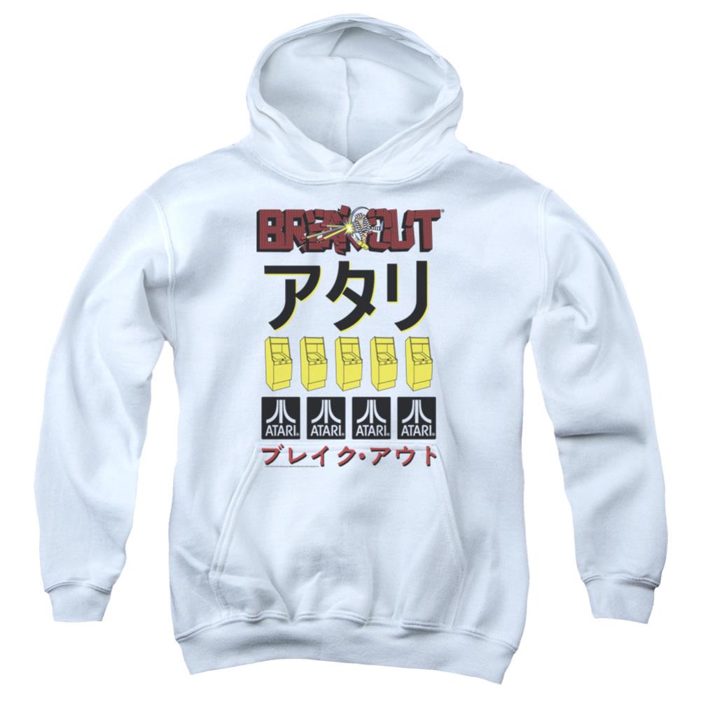 Atari Breakout Repeat Youth Cotton Poly Pull-Over Hoodie