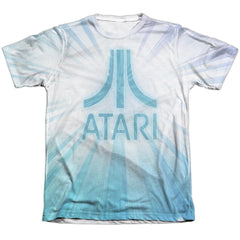 Atari Burst Logo Men's Regular Fit Poly Cotton Short-Sleeve T-Shirt