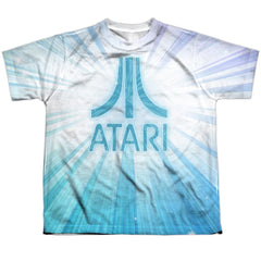 Atari Burst Logo Youth Regular Fit Poly Short-Sleeve T-Shirt
