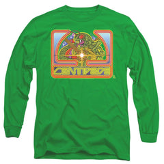 Atari Centipede Green Men's 18/1 Cotton Long-Sleeve T-Shirt