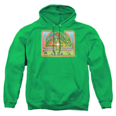Atari Centipede Green Men's Pull-Over 75 25 Poly Hoodie