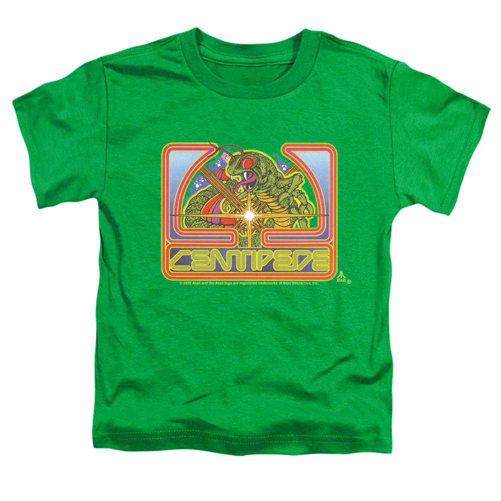 Atari Centipede Green Toddler 18/1 Cotton Short-Sleeve T-Shirt