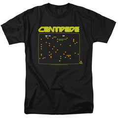 Atari Centipede Screen Men's 18/1 Cotton Short-Sleeve T-Shirt