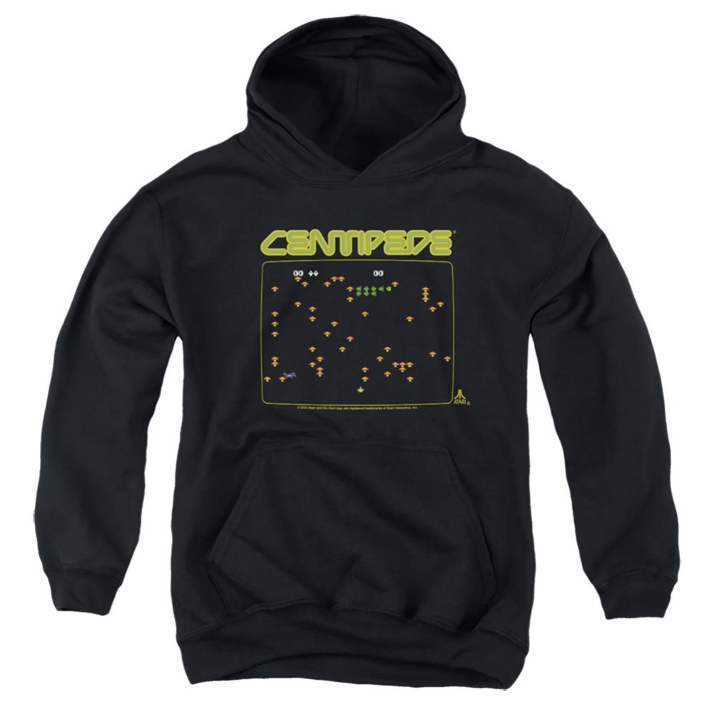 Atari Centipede Screen Youth Cotton Poly Pull-Over Hoodie