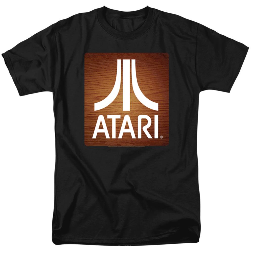 Atari Classic Wood Square Men's 18/1 Cotton Short-Sleeve T-Shirt