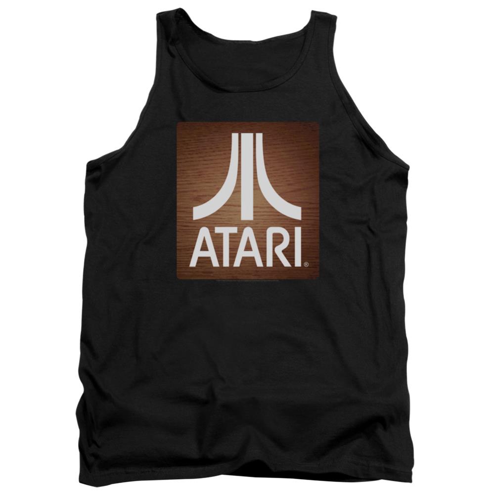 Atari Classic Wood Square Men's 18/1 Cotton Tank Top