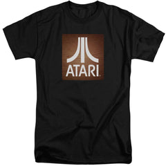 Atari Classic Wood Square Men's 18/1 Tall Cotton Short-Sleeve T-Shirt