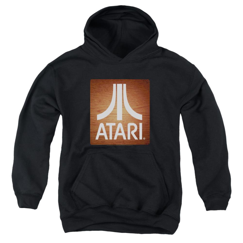 Atari Classic Wood Square Youth Cotton Poly Pull-Over Hoodie