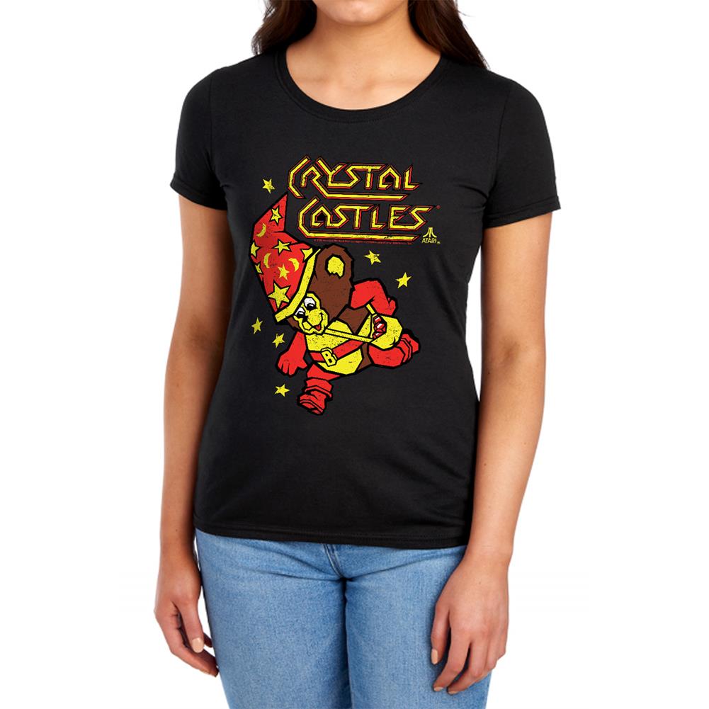 Atari Crystal Bear Women's 18/1 Cotton Short-Sleeve T-Shirt