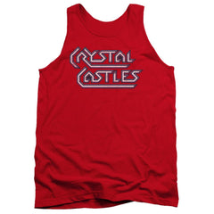 Atari Crystal Castles Logo Men's 18/1 Cotton Tank Top