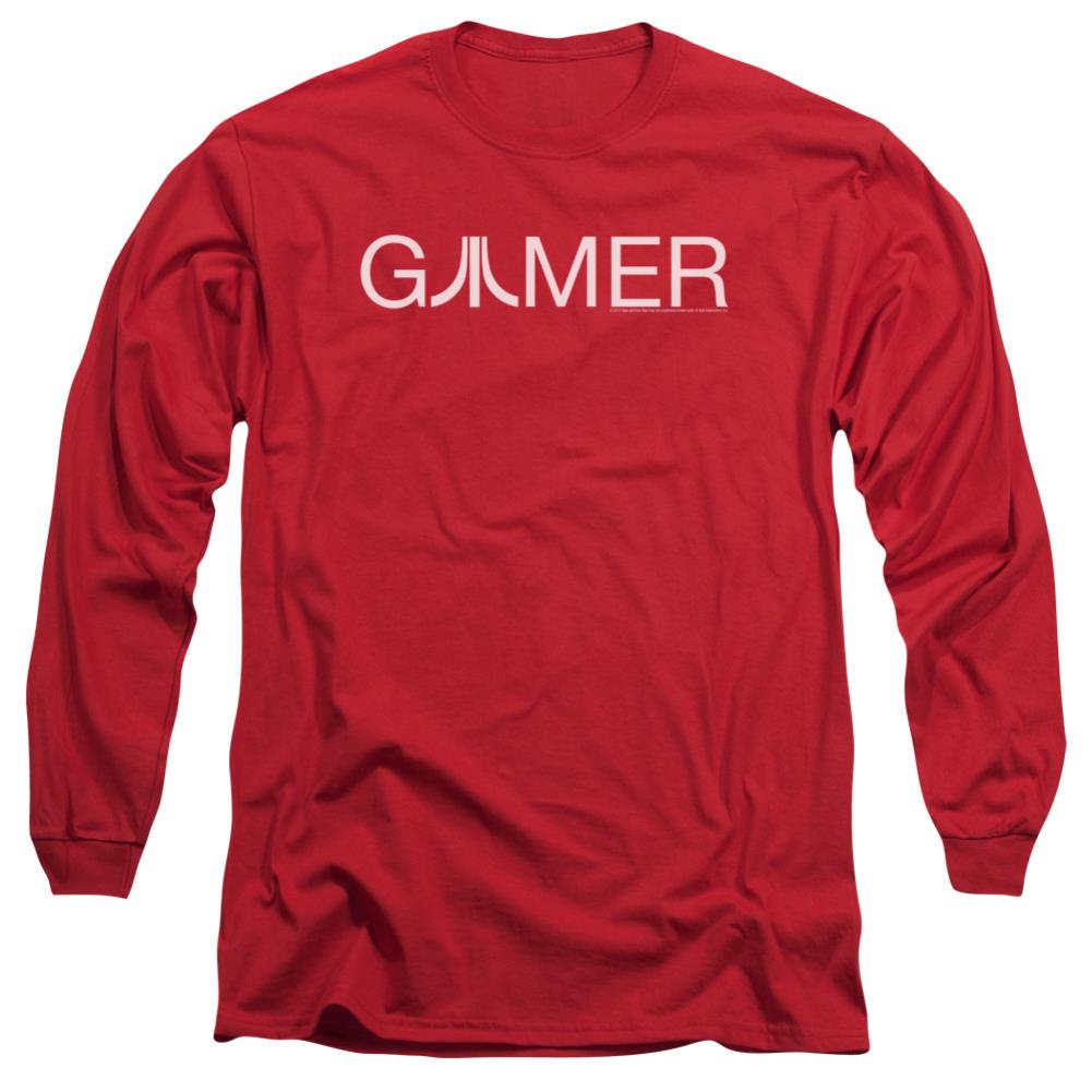 Atari Gamer Men's 18/1 Cotton Long-Sleeve T-Shirt