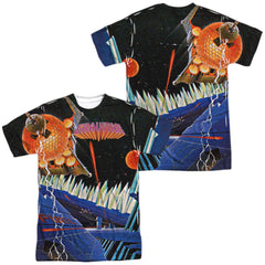 Atari Gravitar (Front/Back Print) Men's Regular Fit Polyester Short-Sleeve T-Shirt