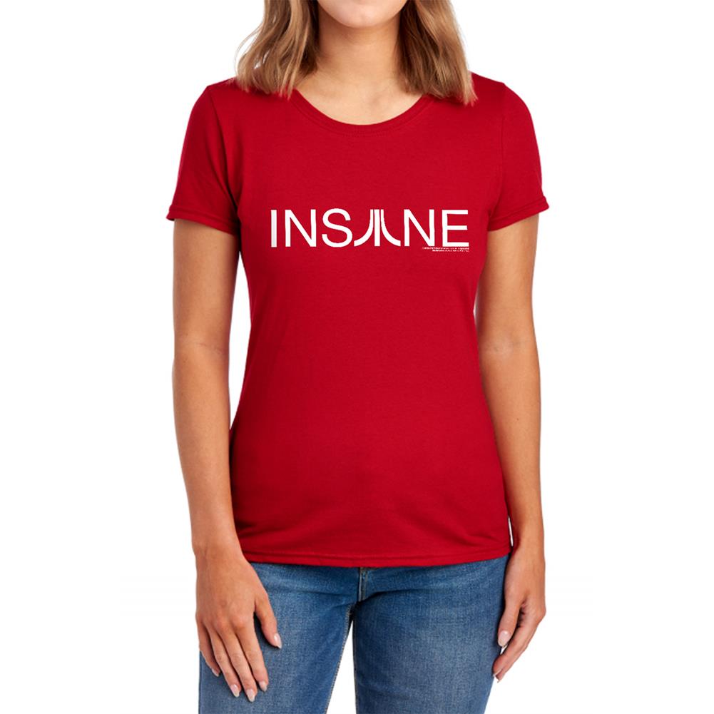 Atari Insane Women's 18/1 Cotton Short-Sleeve T-Shirt