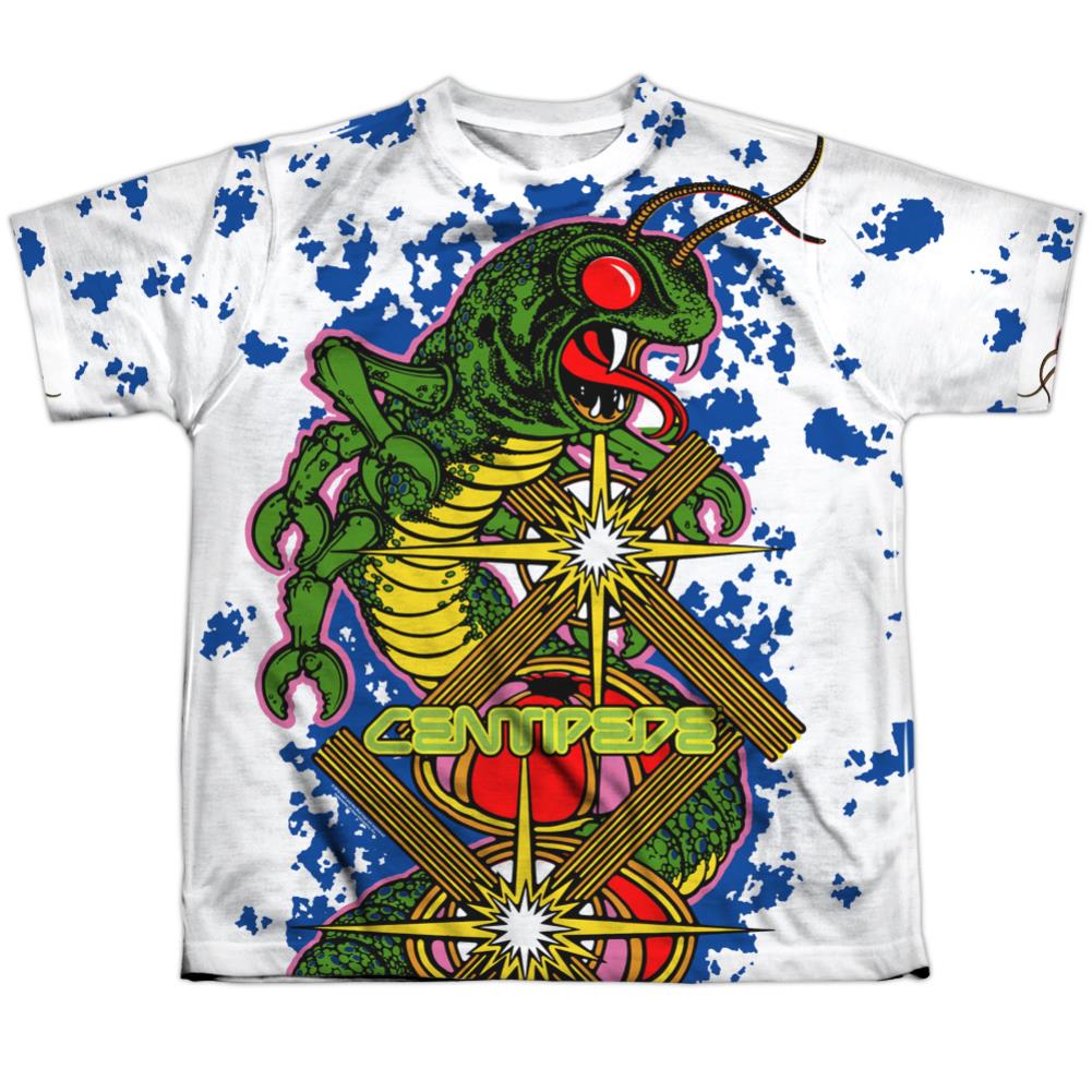 Atari Insect Attack Youth Regular Fit Poly Short-Sleeve T-Shirt