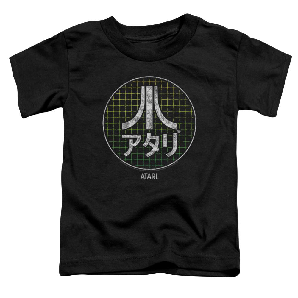 Atari Japanese Grid Toddler 18/1 Cotton Short-Sleeve T-Shirt