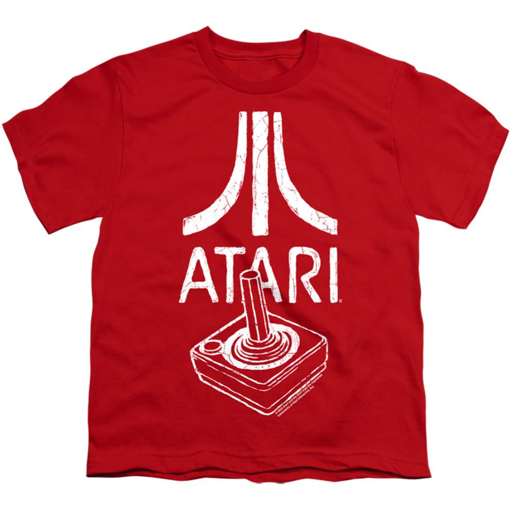 Atari Joystick Logo Youth 18/1 100% Cotton Short-Sleeve T-Shirt